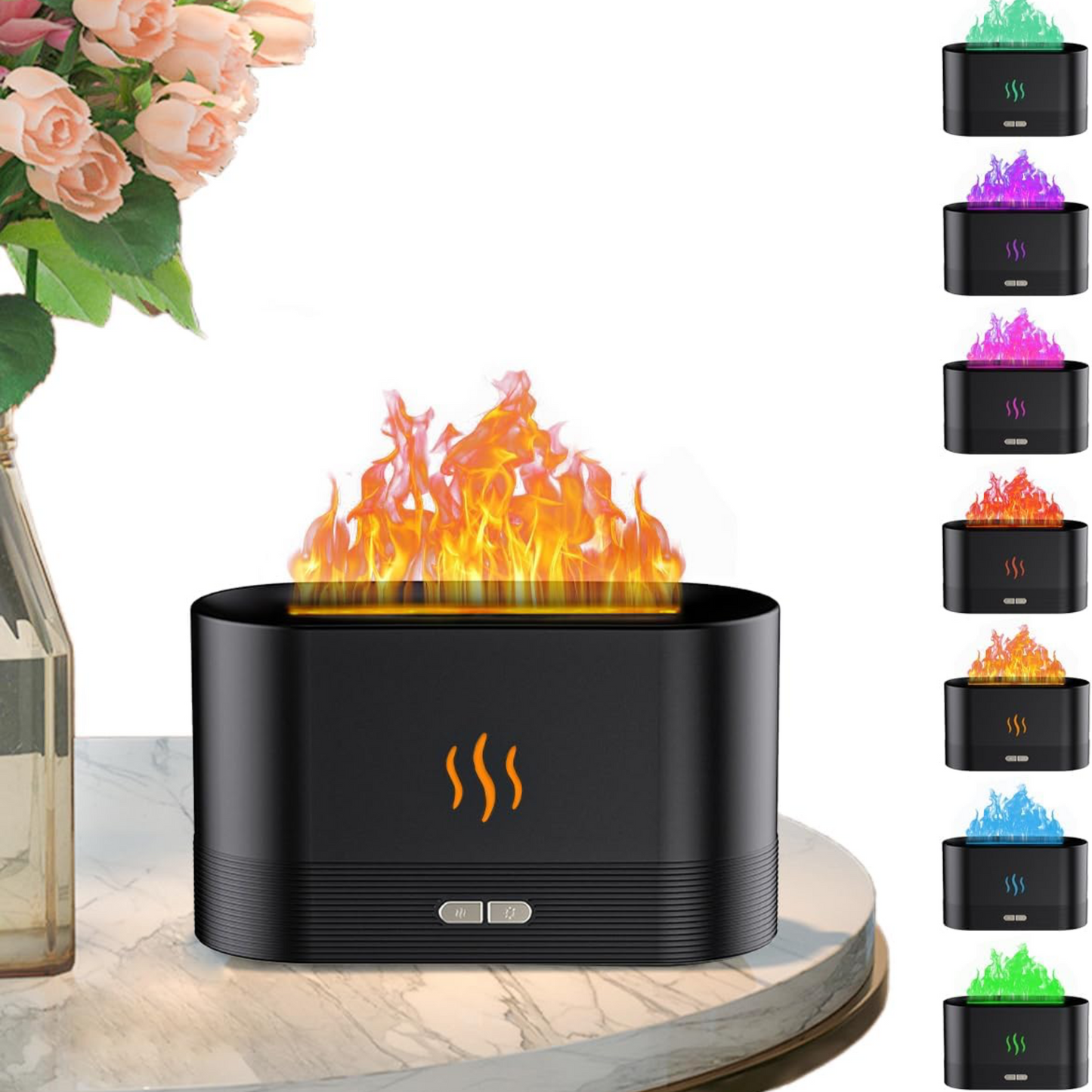 Humidificador de fuego antiestrés