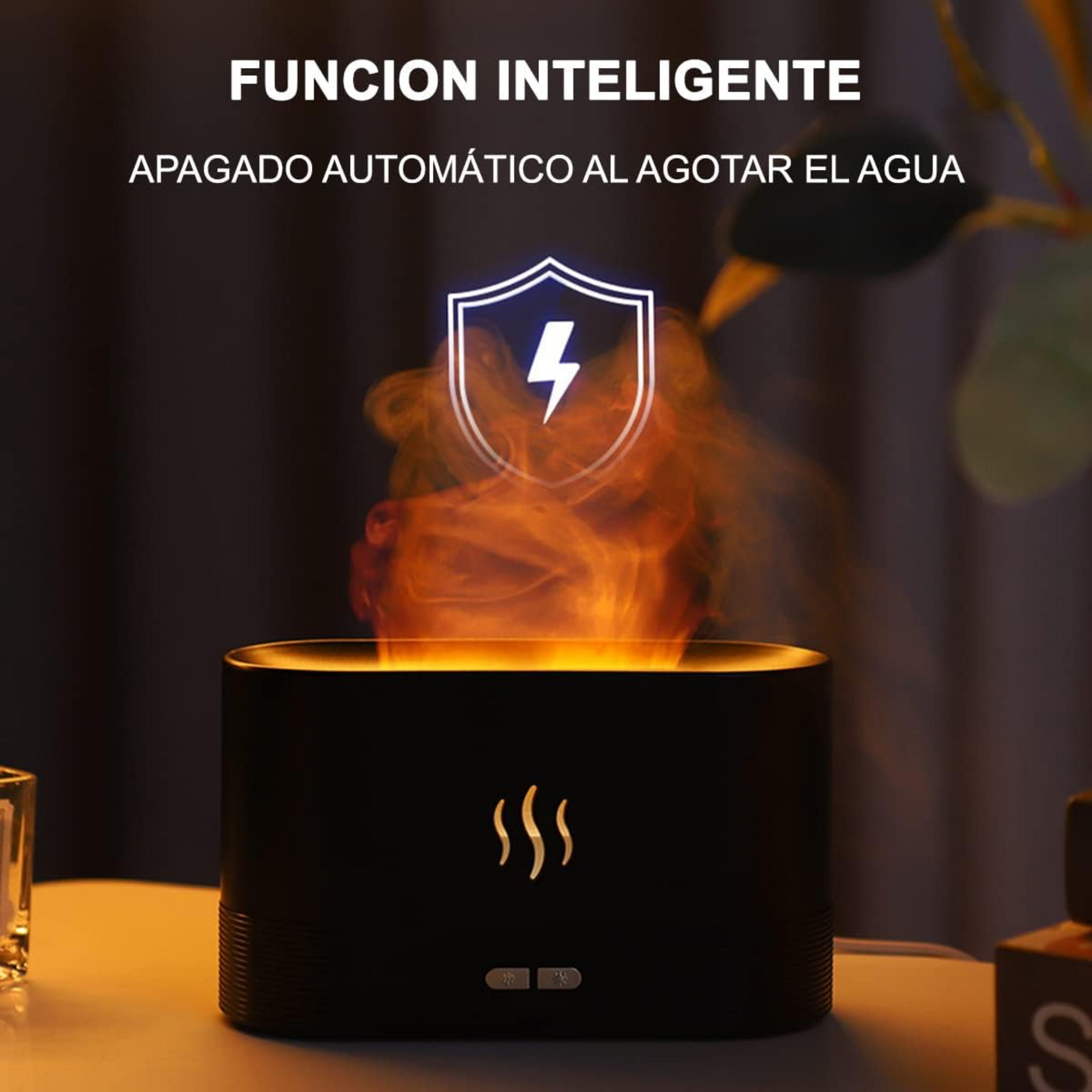 Humidificador de fuego antiestrés